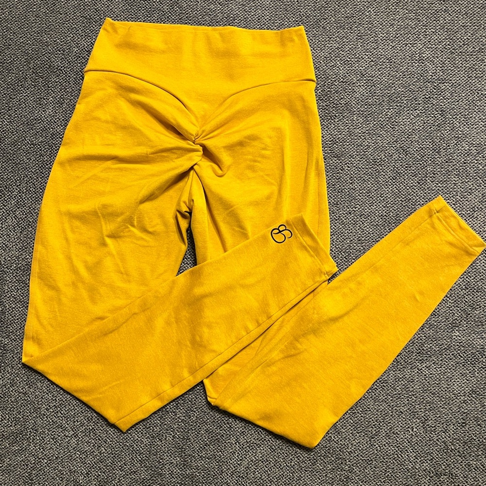 Bombshell Sportswear Bright Yellow Leggings
